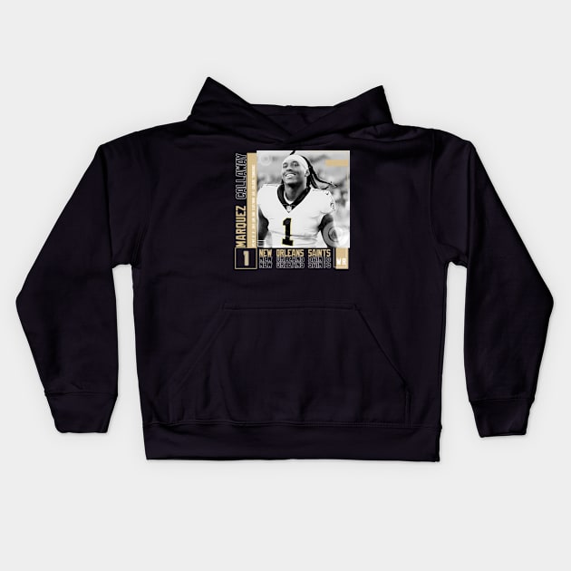 Marquez Callaway Paper Kids Hoodie by binchudala